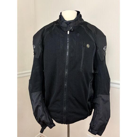 Other - Joe Rocket Men's Black Mesh Armored Motorcycle Riding Jacket 2XL